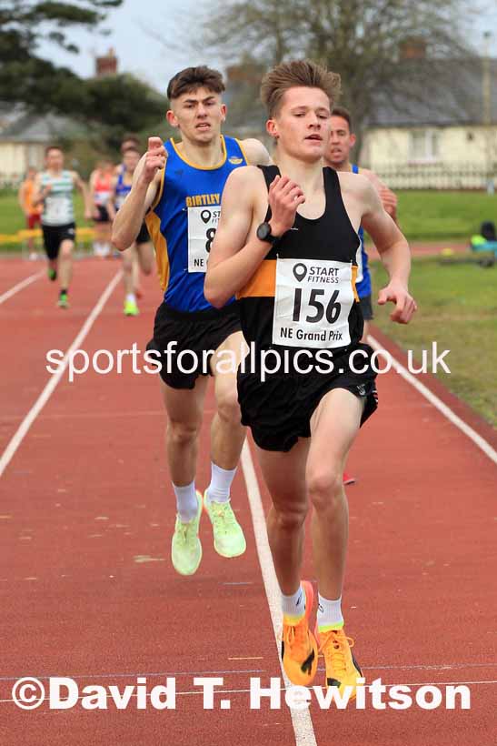 1500 metres, 2023 NE Grand Prix 1, Monkton. Photo: David T. Hewitson/Sports for All Pics